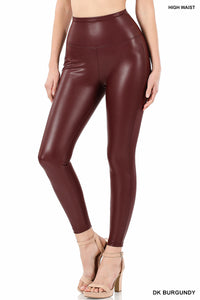 Faux Leather Leggings