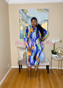 Work Of Art Dress (Curvy)